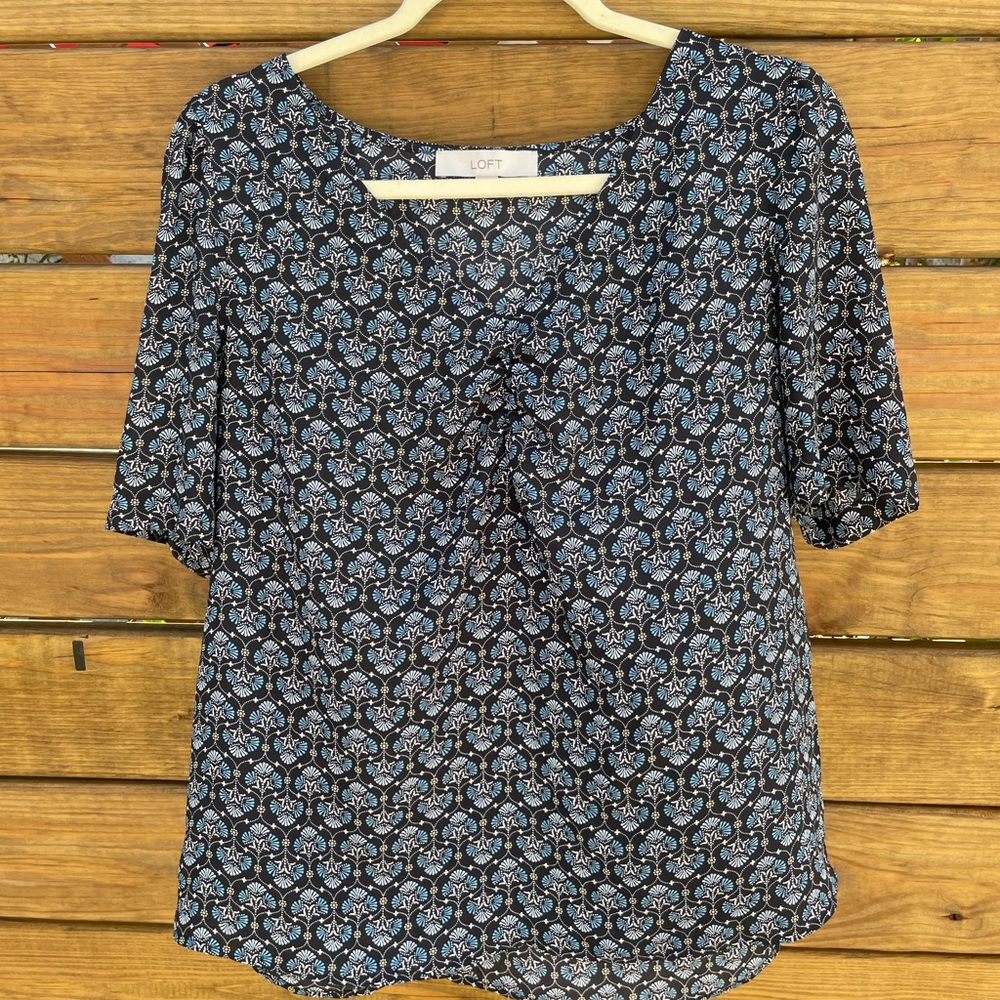 EUC: Loft blouse